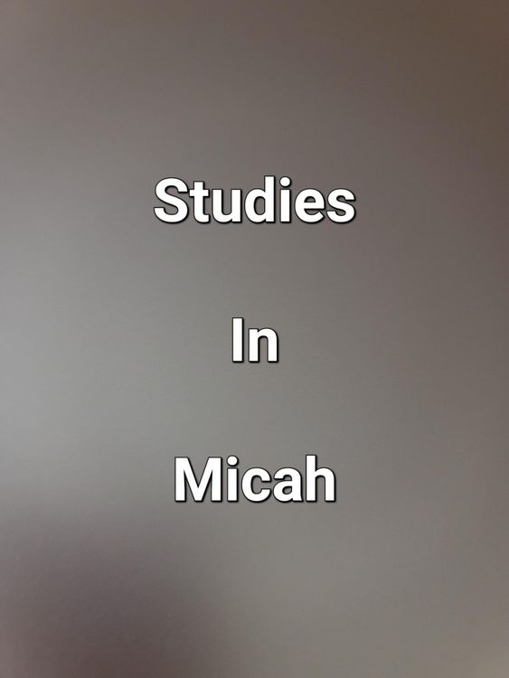Produktbild: Studies In Micah