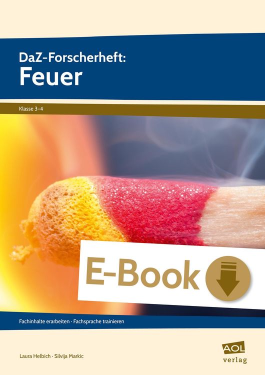 Produktbild: DaZ-Forscherheft: Feuer