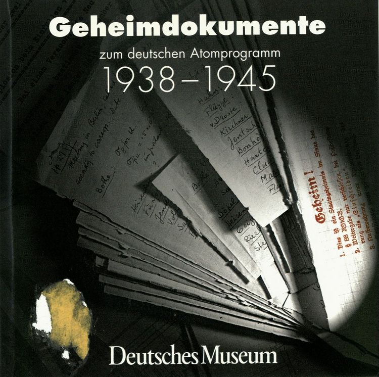 Produktbild: Geheimdokumente zum deutschen Atomprogramm 1938-1945