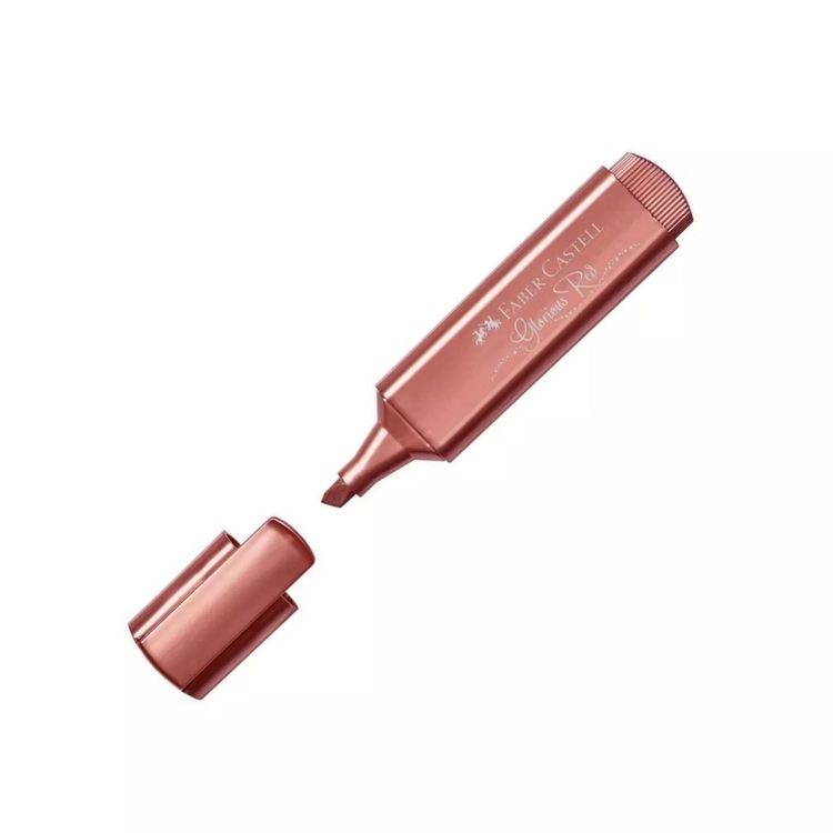 Produktbild: Faber-Castell Textmarker 46 metallic rot