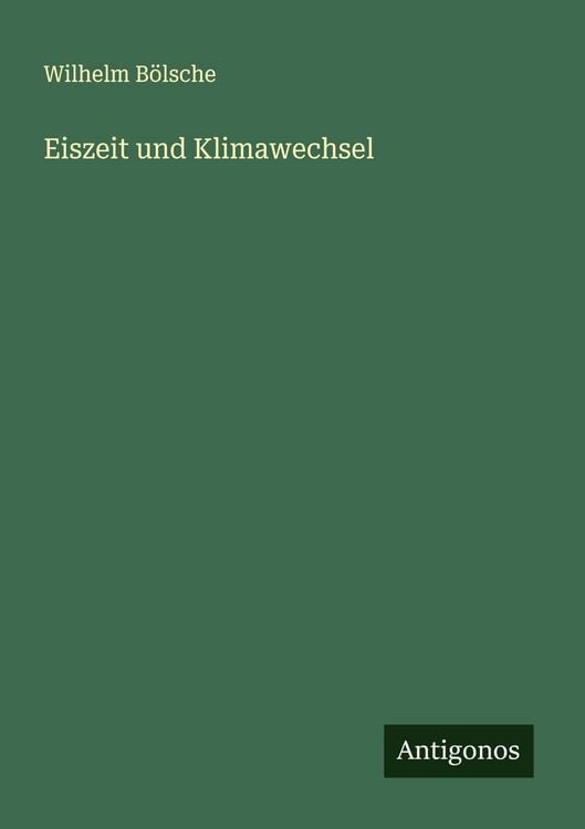 Produktbild: Eiszeit und Klimawechsel
