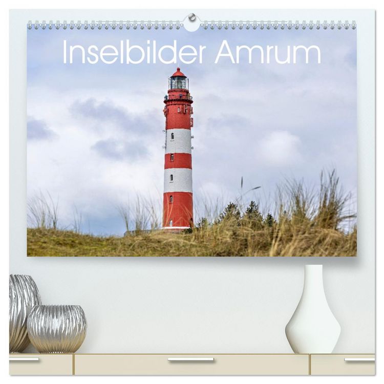 Produktbild: Inselbilder Amrum (hochwertiger Premium Wandkalender 2026 DIN A2 quer), Kunstdruck in Hochglanz
