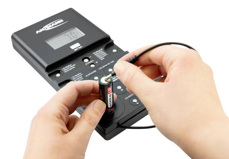 Produktbild: Ansmann Batterietester Energy Check LCD 1900-0100
