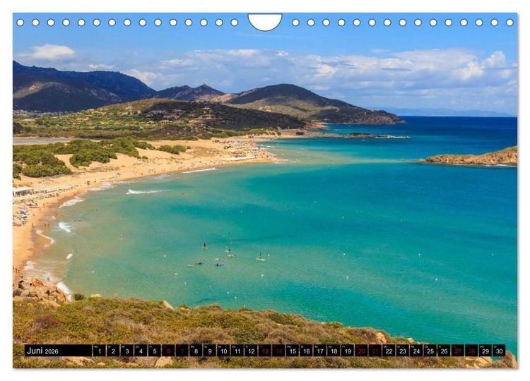 Produktbild: Faszination Sardinien (Wandkalender 2026 DIN A4 quer), CALVENDO Monatskalender