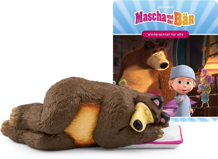 Produktbild: Content-Tonie: Mascha und der B&auml;r - Winterschlaf f&uuml;r alle + 5 weitere quirlige und lustige Geschichten