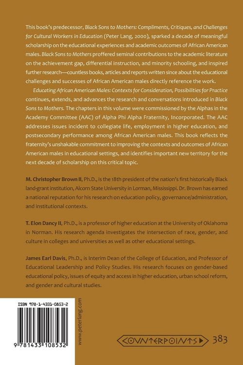 Produktbild: Educating African American Males