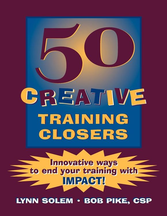 Produktbild: 50 Creative Training Closers