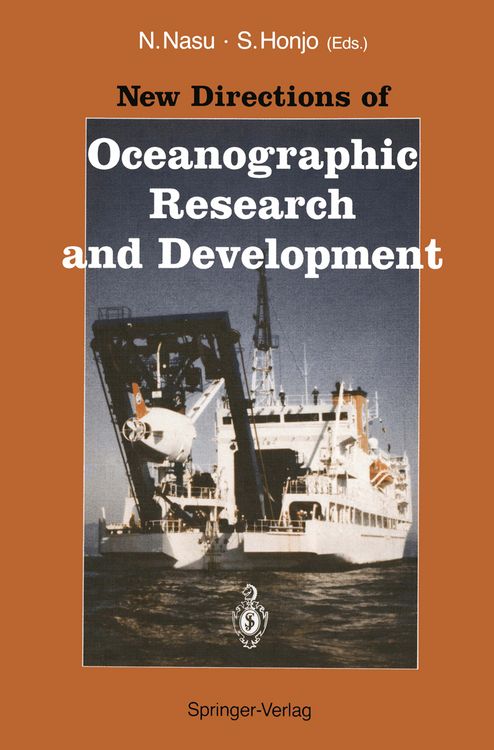 Produktbild: New Directions of Oceanographic Research and Development