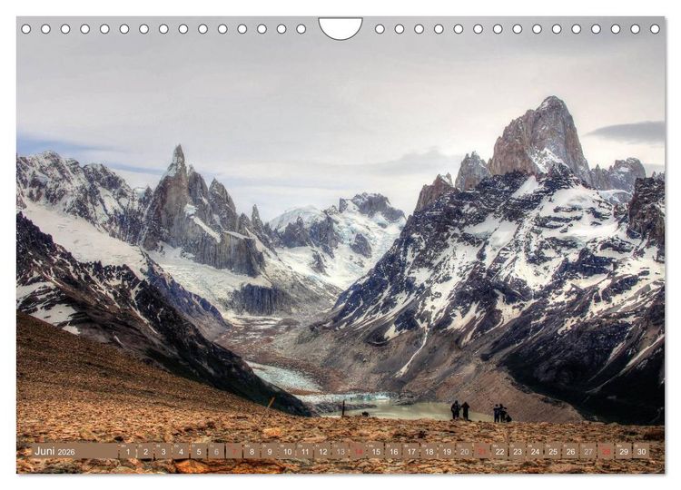 Produktbild: Wildes Patagonien - Abenteuer am Ende der Welt (Wandkalender 2026 DIN A4 quer), CALVENDO Monatskalender
