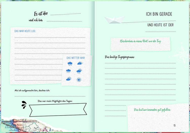 Produktbild: Reisetagebuch Go & discover the world