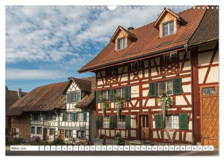 Produktbild: Kanton Thurgau (Wandkalender 2026 DIN A3 quer), CALVENDO Monatskalender