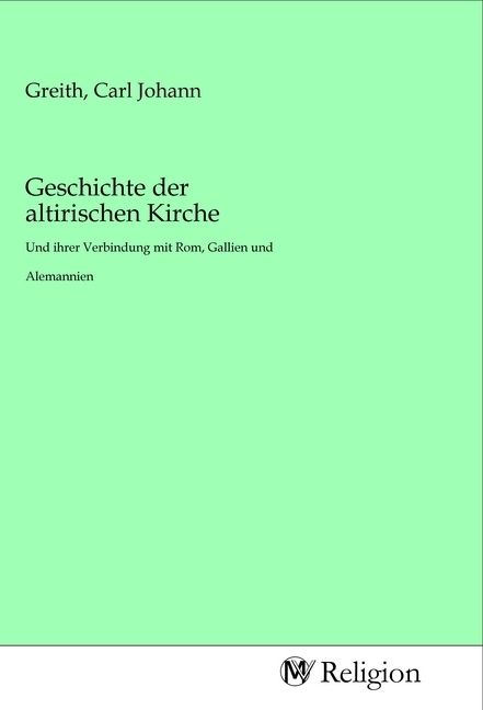 Produktbild: Geschichte der altirischen Kirche