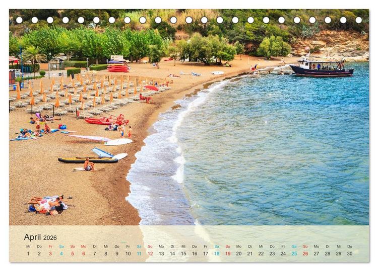 Produktbild: Elba - die Insel im Mittelmeer (Tischkalender 2026 DIN A5 quer), CALVENDO Monatskalender
