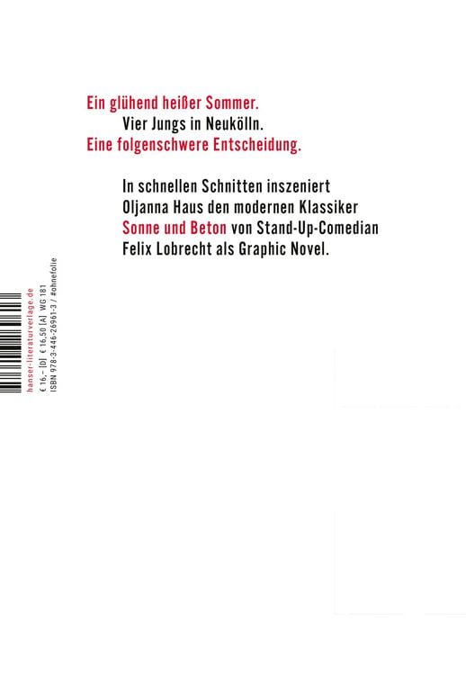 Sonne und Beton – Die Graphic Novel