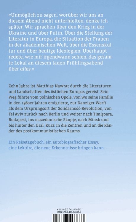 Produktbild: &Uuml;ber allem ein weiter Himmel