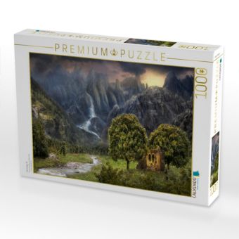 Produktbild: CALVENDO Puzzle Das heilige Tal | 1000 Teile Lege-Gr&ouml;&szlig;e 64x48cm Foto-Puzzle f&uuml;r gl&uuml;ckliche Stunden