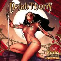 Produktbild: Dejah Thoris 2014 Wall Calendar