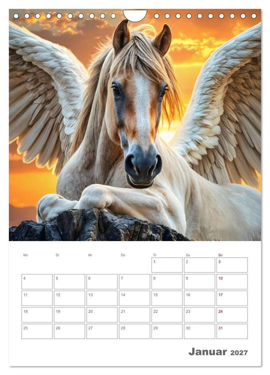 Produktbild: Gesch&ouml;pfe der griechischen Mythologie - Eine KI-Welt der griechischen G&ouml;tter, Kreaturen und Abenteurer (Wandkalender 2027 DIN A4 hoch), CALVENDO Monatskalender