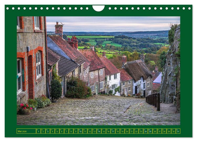 Produktbild: Rundreise: Dorset in sieben Tagen (Wandkalender 2026 DIN A4 quer), CALVENDO Monatskalender