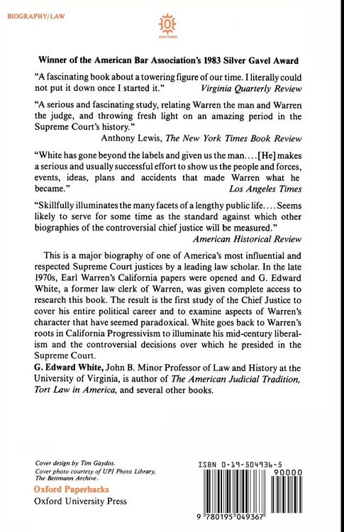 Produktbild: Earl Warren