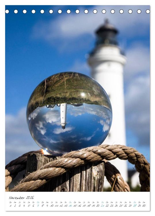 Produktbild: J&uuml;tlands Nordsee (Tischkalender 2026 DIN A5 hoch), CALVENDO Monatskalender