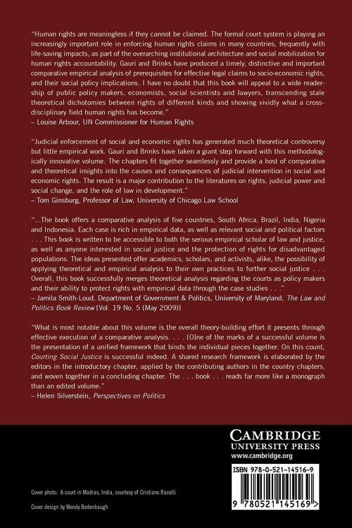 Produktbild: Courting Social Justice