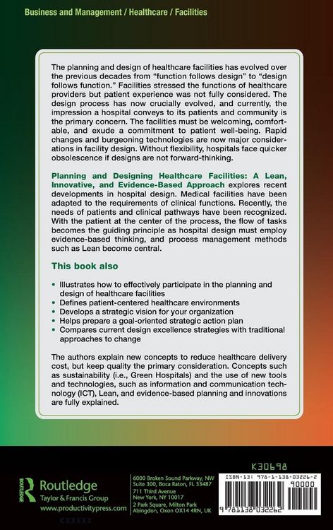 Produktbild: Planning and Designing Healthcare Facilities