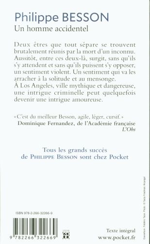Produktbild: Besson, P: Homme accidentel