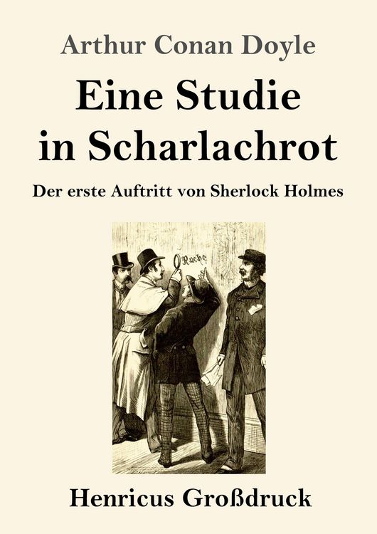 Produktbild: Eine Studie in Scharlachrot (Gro&szlig;druck)