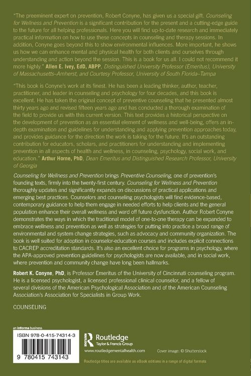 Produktbild: Counseling for Wellness and Prevention