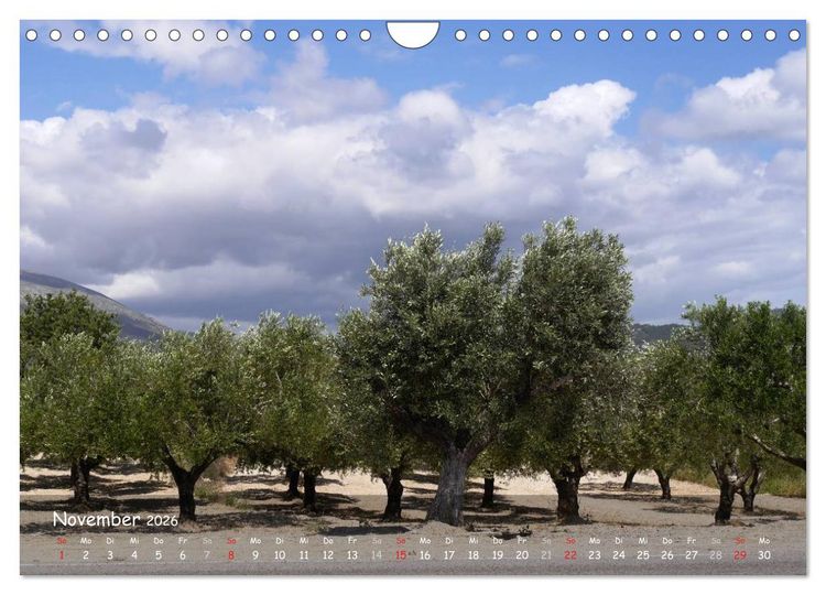 Produktbild: Trauminsel Rhodos (Wandkalender 2026 DIN A4 quer), CALVENDO Monatskalender