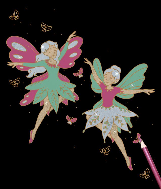 Produktbild: Metallic-Malen Fantasy (m. Metallic-Buntstiften) - 100% s.g.