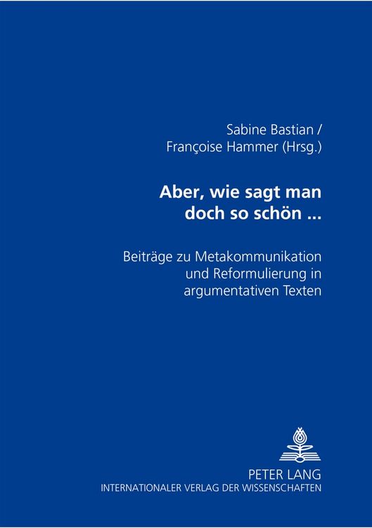 Produktbild: Aber, wie sagt man doch so sch&ouml;n...