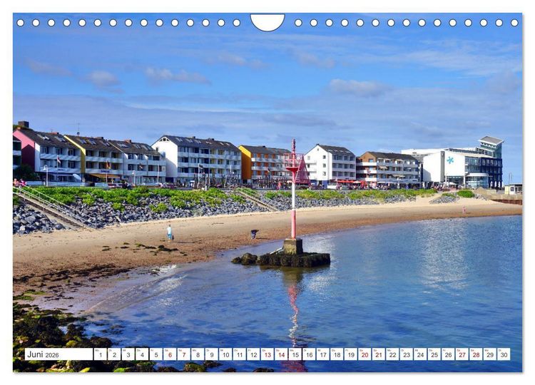 Produktbild: Helgoland Highlights (Wandkalender 2026 DIN A4 quer), CALVENDO Monatskalender