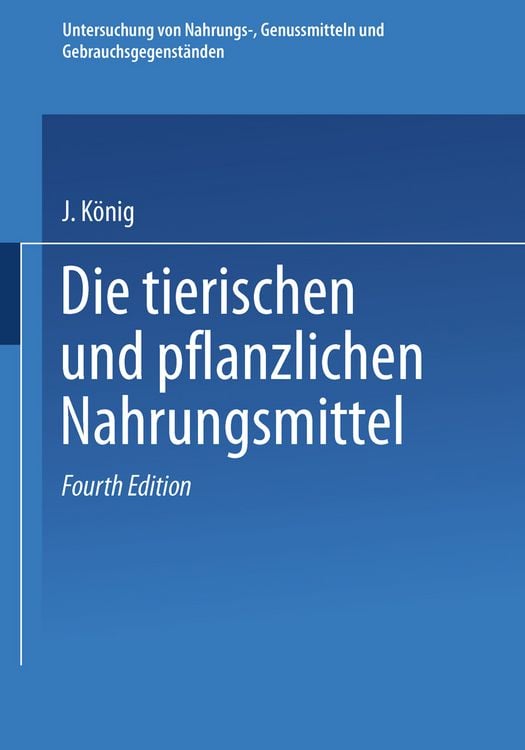 Produktbild: Untersuchung von Nahrungs-, Genussmitteln und Gebrauchsgegenst&auml;nden