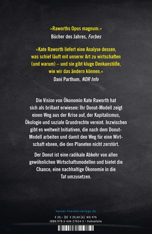 Produktbild: Die Donut-Ökonomie (Studienausgabe)
