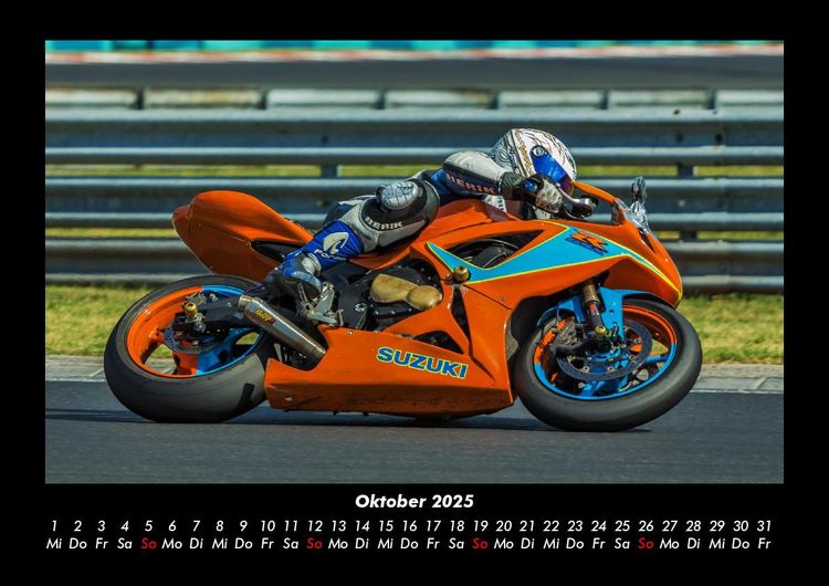 Produktbild: Motorr&auml;der 2025 Fotokalender DIN A3