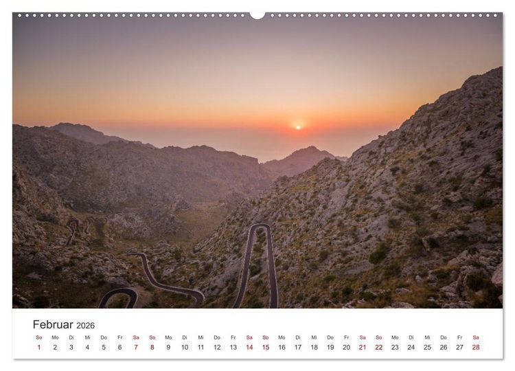 Produktbild: Spanien - einzigartige Motive (Wandkalender 2026 DIN A2 quer), CALVENDO Monatskalender
