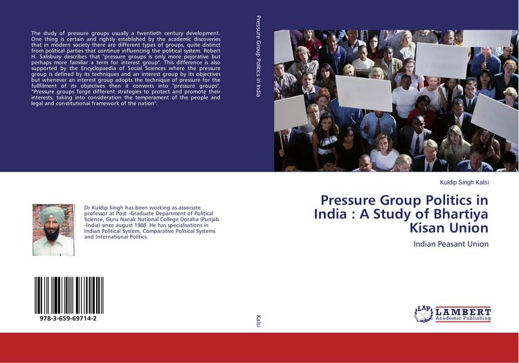 Produktbild: Pressure Group Politics in India : A Study of Bhartiya Kisan Union