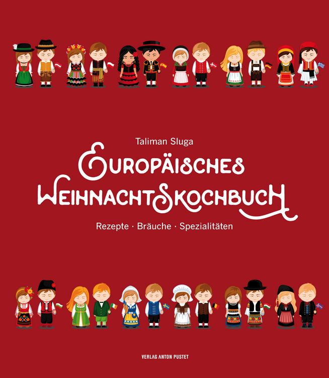 Produktbild: Europ&auml;isches Weihnachtskochbuch
