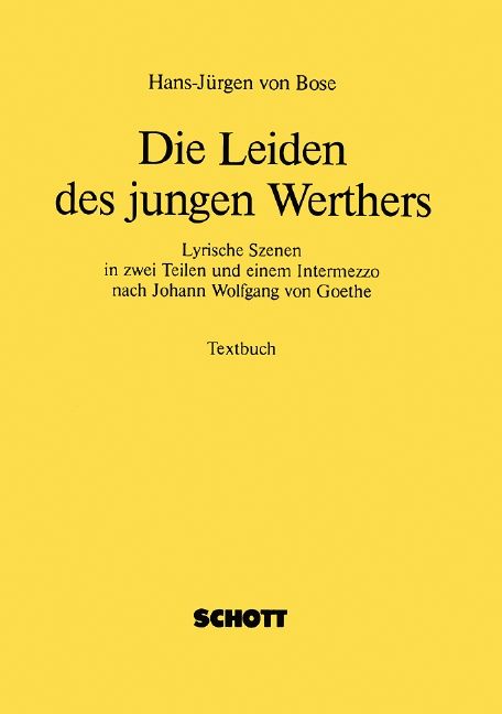 Produktbild: Die Leiden des jungen Werthers