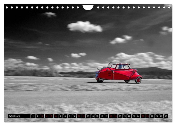 Produktbild: Historische Kleinwagen Made in Germany ART GALERIE (Wandkalender 2026 DIN A4 quer), CALVENDO Monatskalender