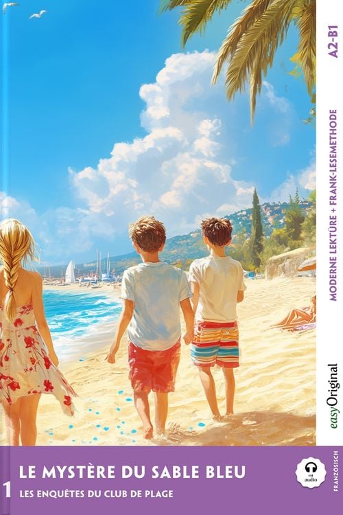 Produktbild: Le Myst&egrave;re du sable bleu - Franz&ouml;sische Krimi-Lekt&uuml;re A2-B1 (+ Audio-Online)