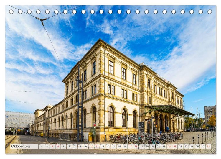 Produktbild: Chemnitz Impressionen (Tischkalender 2026 DIN A5 quer), CALVENDO Monatskalender