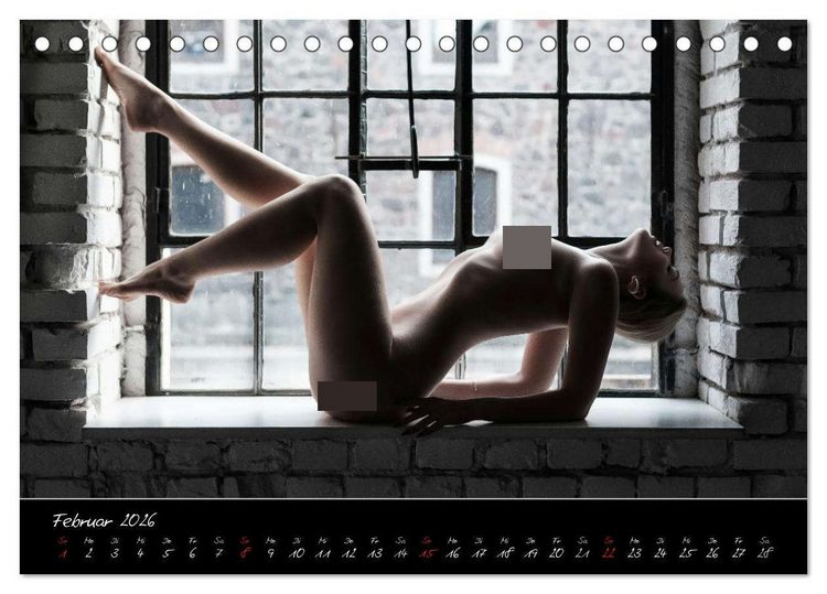 Produktbild: PinUp-Kalender 2026 (Tischkalender 2026 DIN A5 quer), CALVENDO Monatskalender