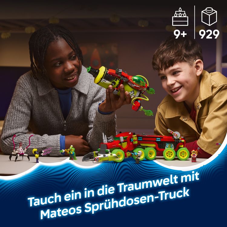 Produktbild: LEGO DREAMZzz 71499 Mateos Spr&uuml;hdosen-Truck, Konstruktionsspielzeug