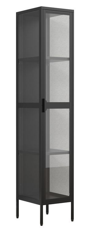 Produktbild: Stahl Glas Vitrine Schaukasten Floka XL