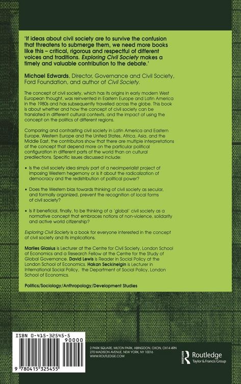 Produktbild: Exploring Civil Society