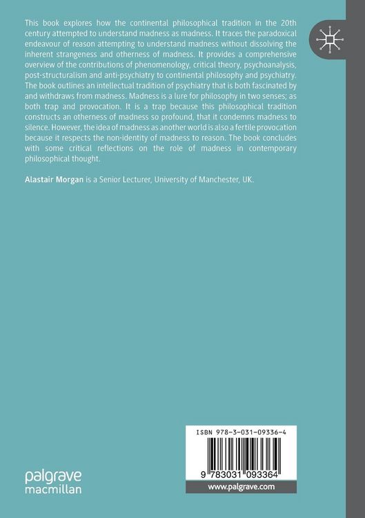 Produktbild: Continental Philosophy of Psychiatry