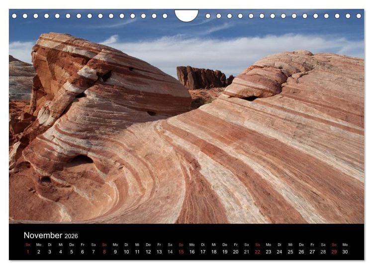 Produktbild: Kalifornien 2026 (Wandkalender 2026 DIN A4 quer), CALVENDO Monatskalender